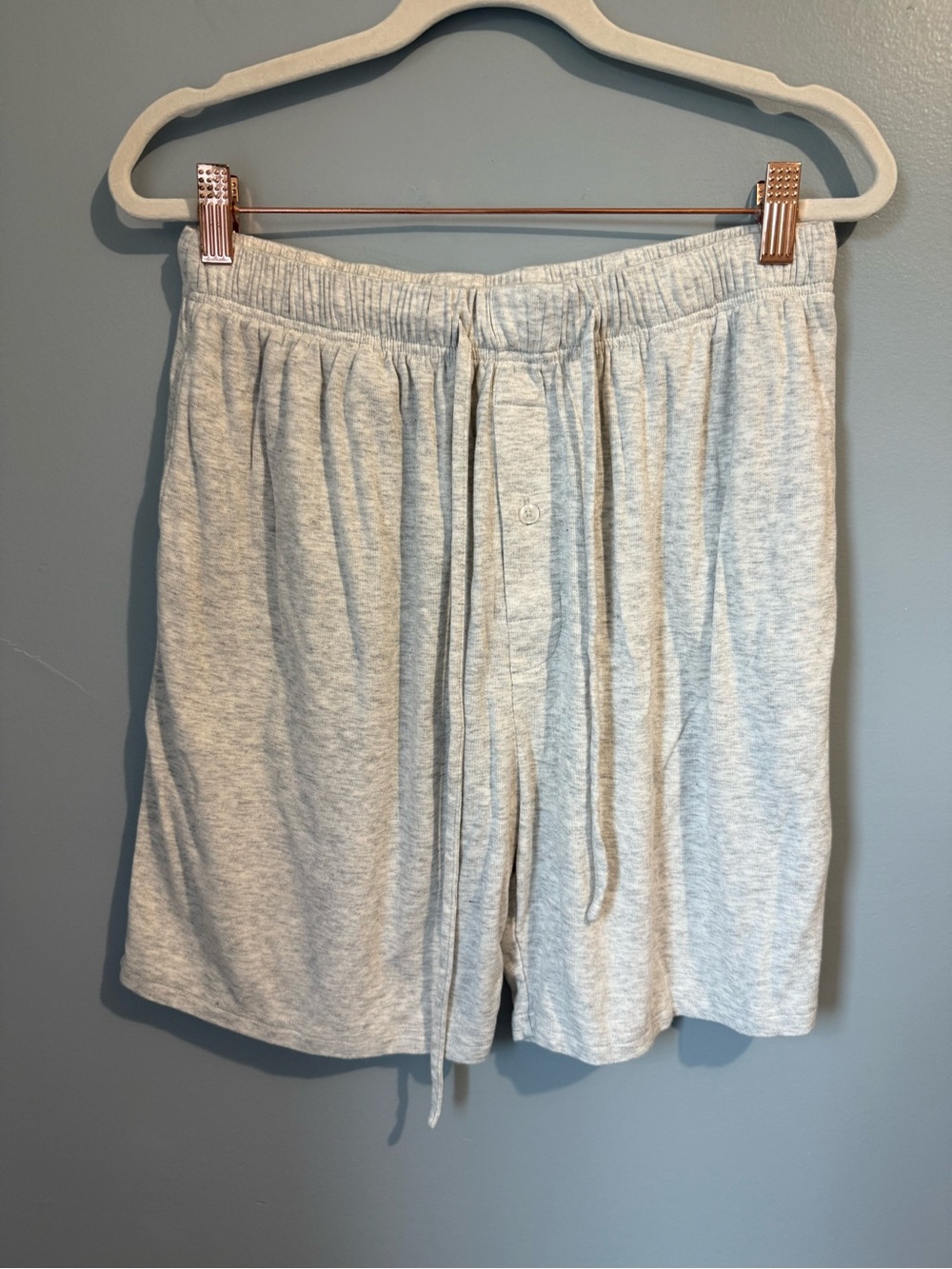 MAKE wellness Grey Jersey Short Size Medium